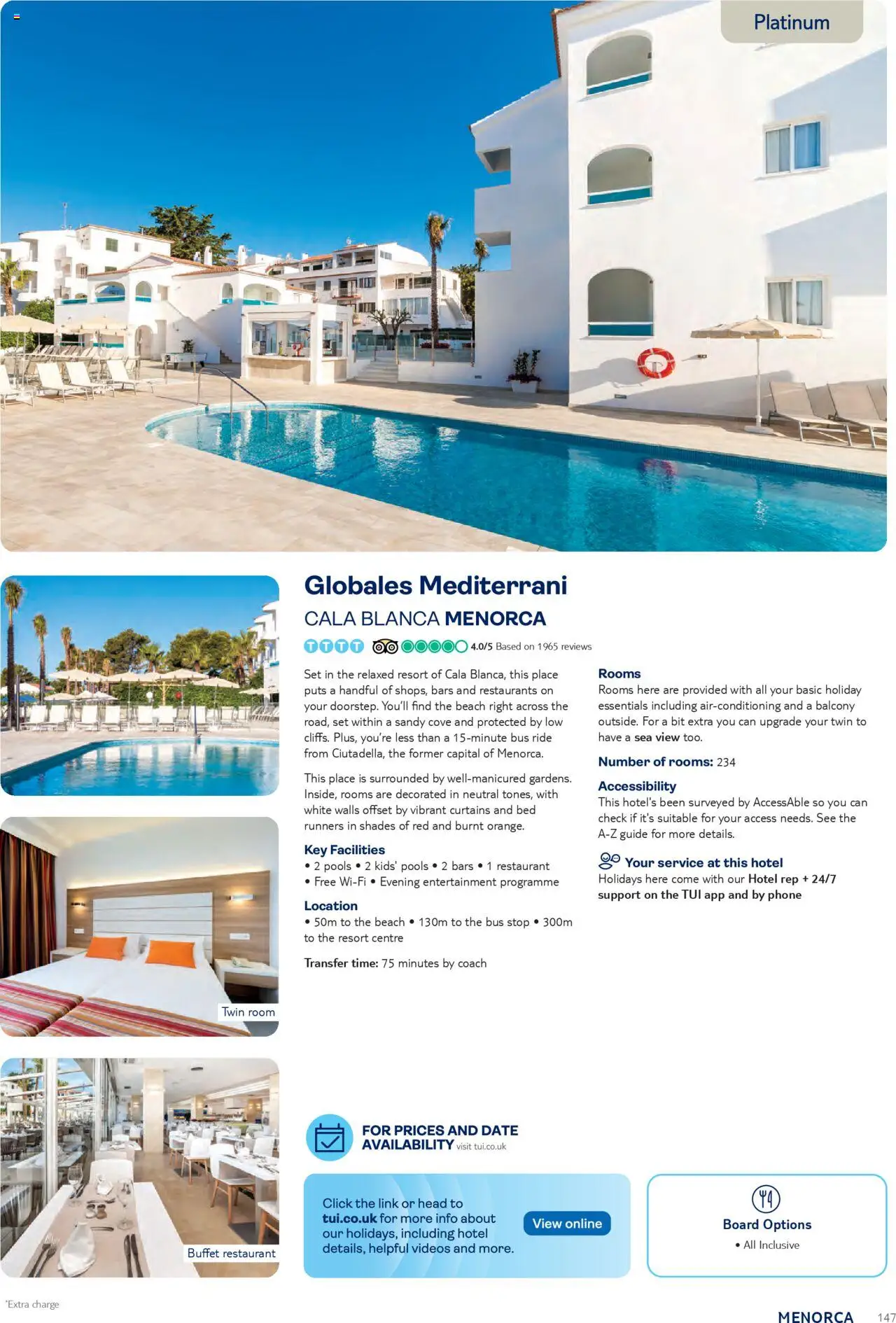 TUI - Spain & Portugal - page 147- valid from 01/05/2025
