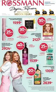 Előnézet Rossmann Akciós újság érvényes 2025.09.08.-tól