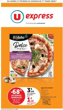 Aperçu U Express Prospectus valable à partir du 17/02/2026
