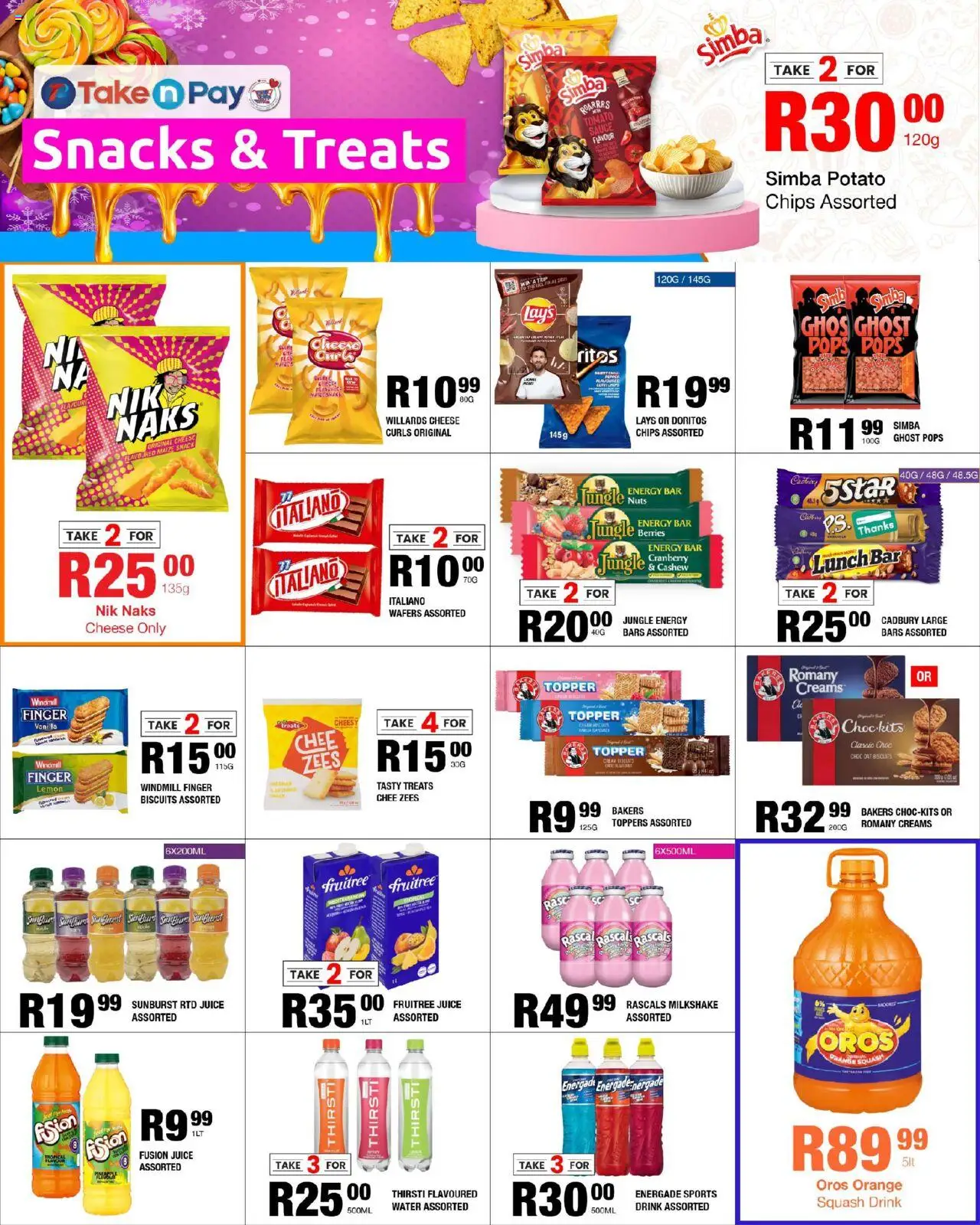 Take n Pay Specials - page 4- valid from 14/07/2025