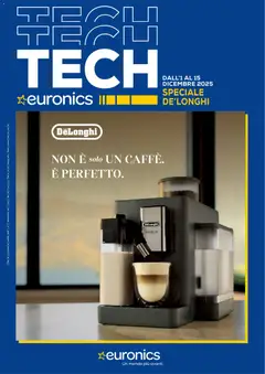 Anteprima Euronics De'Longhi II catalogo valida dal 01/12/2025