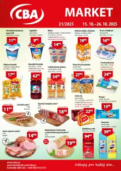 Náhled CBA leták - Market platný od 15.10.2025