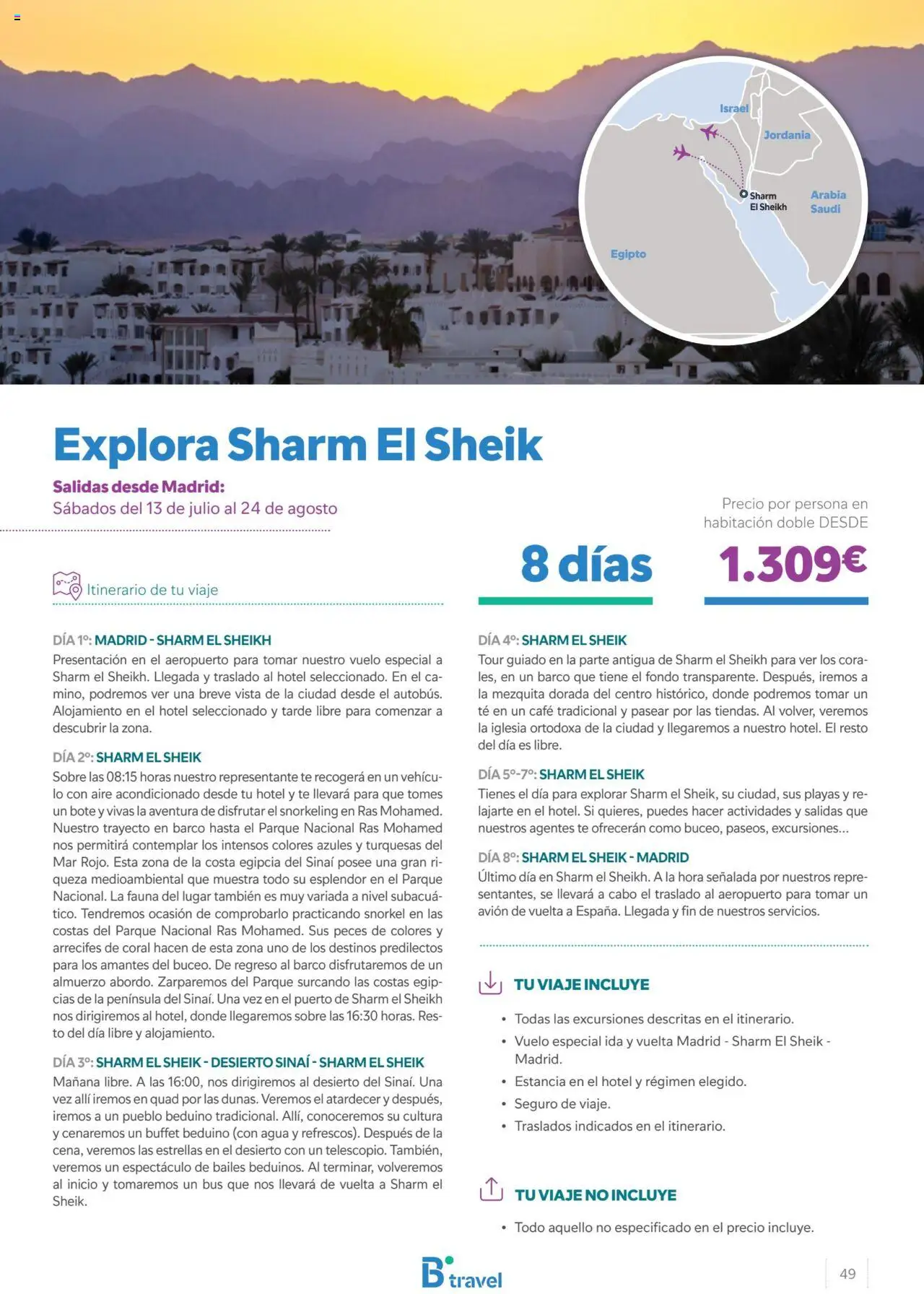 B the travel brand Egipto - Página de 49 - Válido desde 15/04/2024