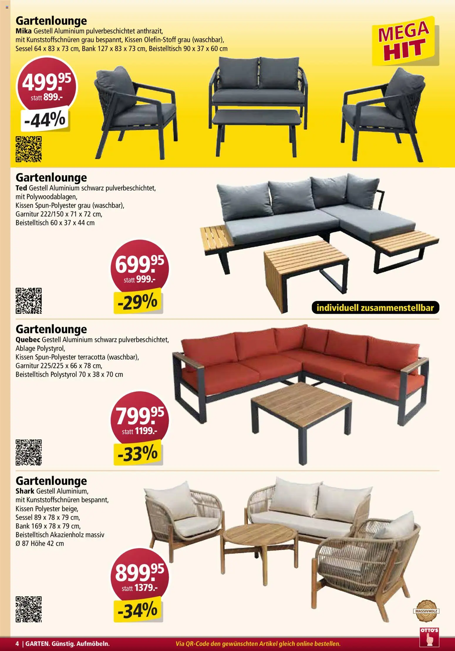 Otto's Aktionen Möbelflyer - page 4- valid from 01.03.2026