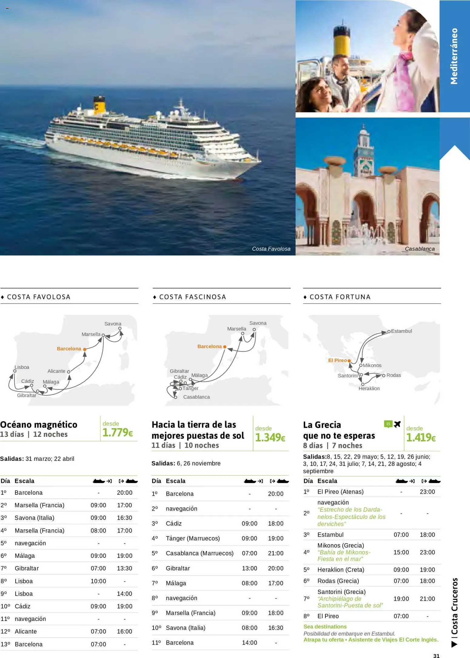 Viajes El Corte Inglés Cruceros marítimos - Página de 32 - Válido desde 01/01/2026