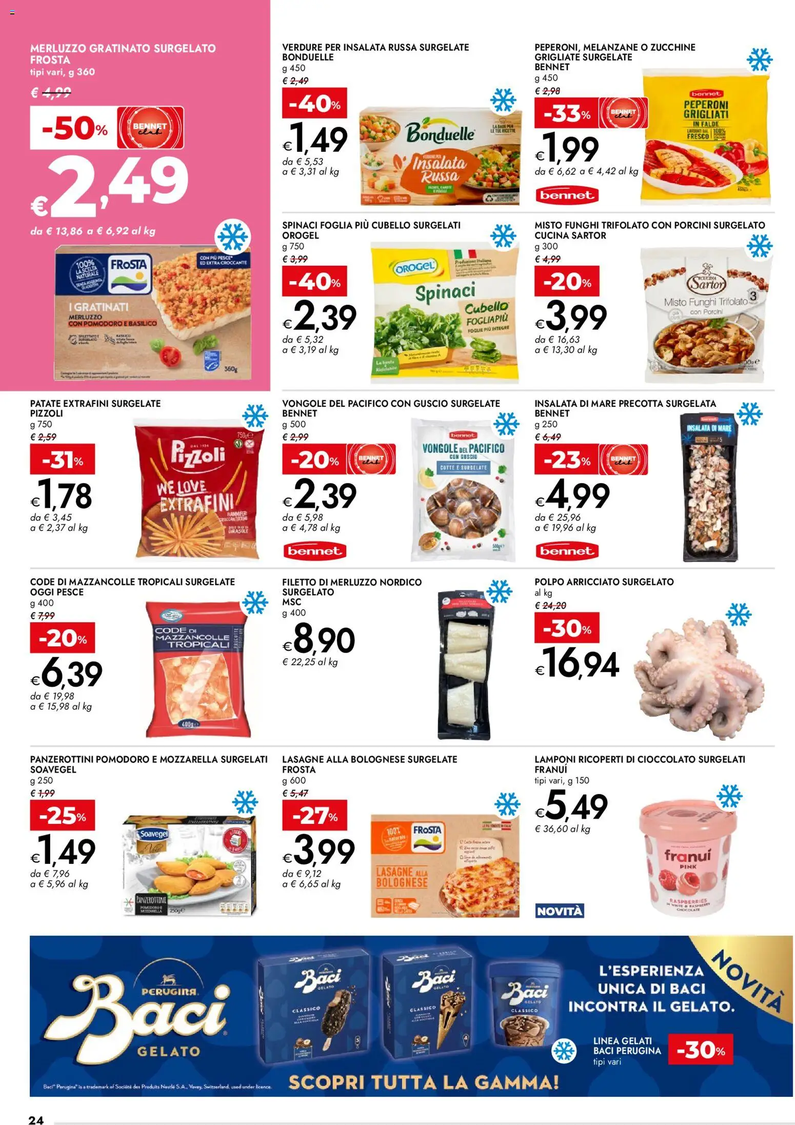 bennet volantino Pasqua - pagina 24 - valido dal 23/03/2026