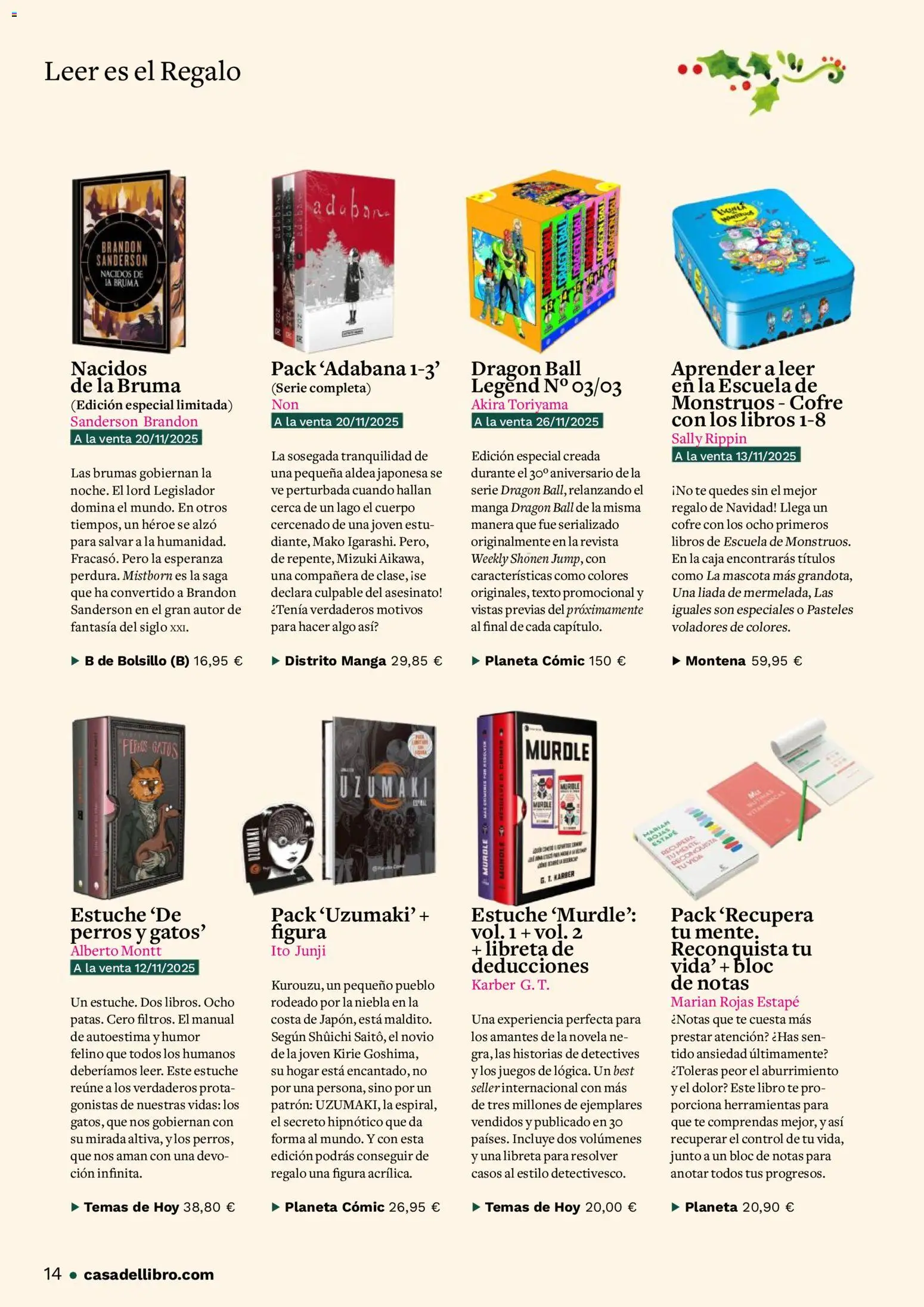 Casa del libro folleto - Página de 14 - Válido desde 01/11/2025