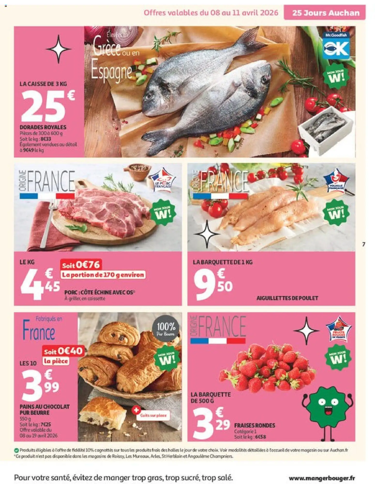 Auchan folder / publicité - page 9- valid from 08/04/2026