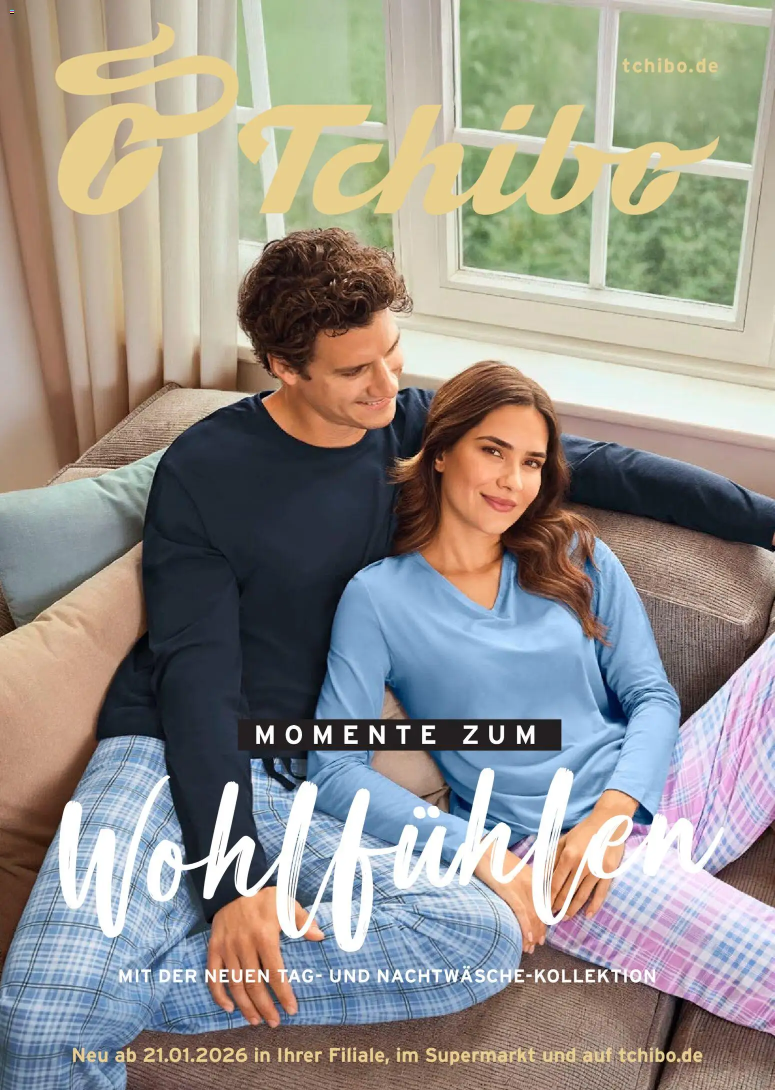 Prospekt Tchibo Momente zum Wohlfühlen - Seite 1 - gültig ab 21.01.2026