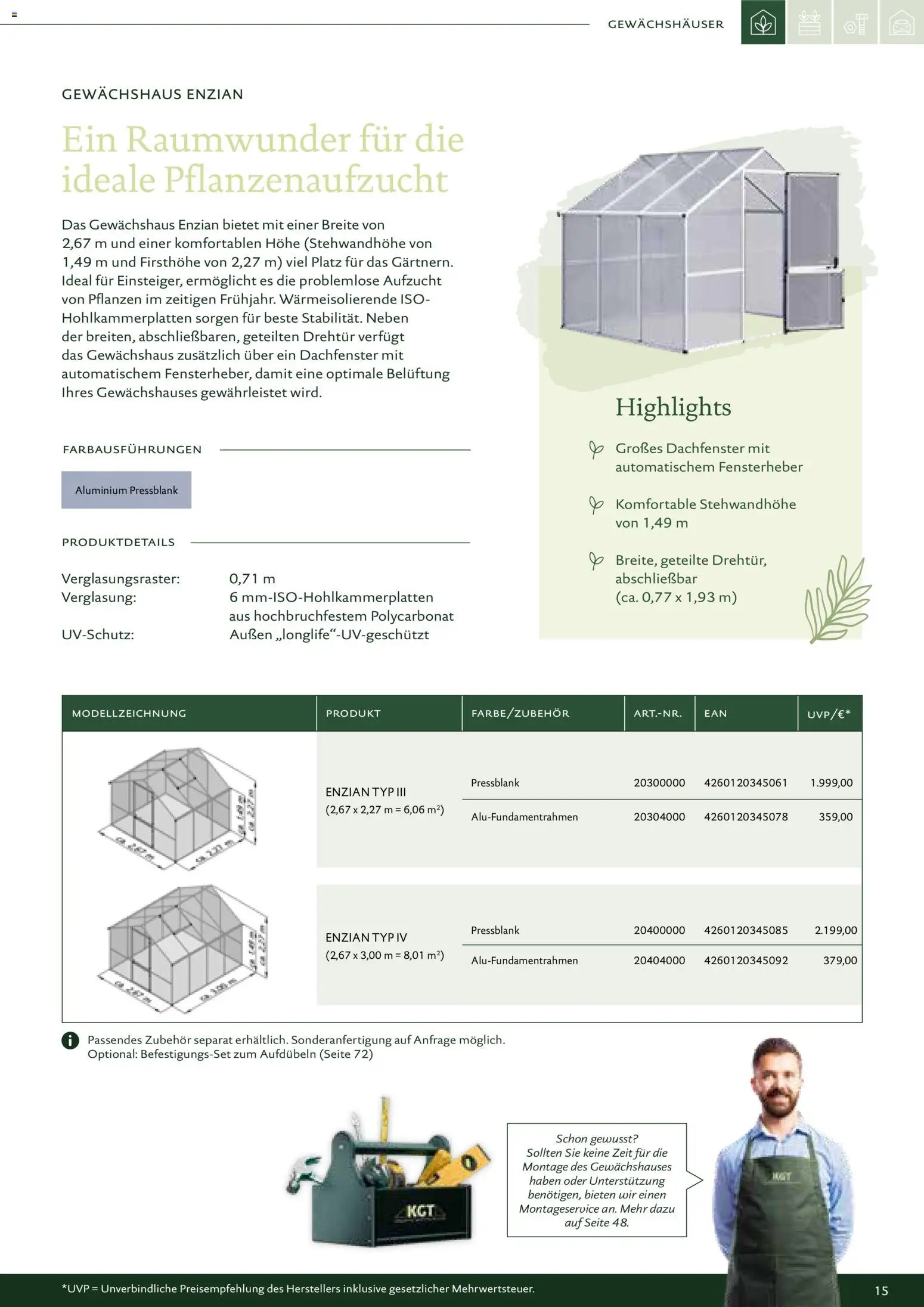 Dehner KGT – Kreative Gartentechnik - Seite 15 - gültig ab 01.01.2026