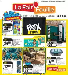 Aperçu La Foir'Fouille catalogue semaine 31 valable à partir du 28/07/2025
