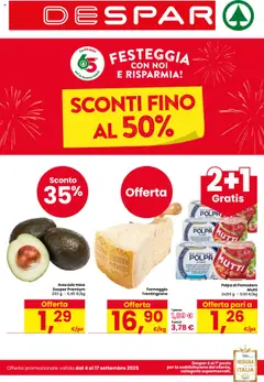 Anteprima Volantino Despar	 valida dal 04/09/2025