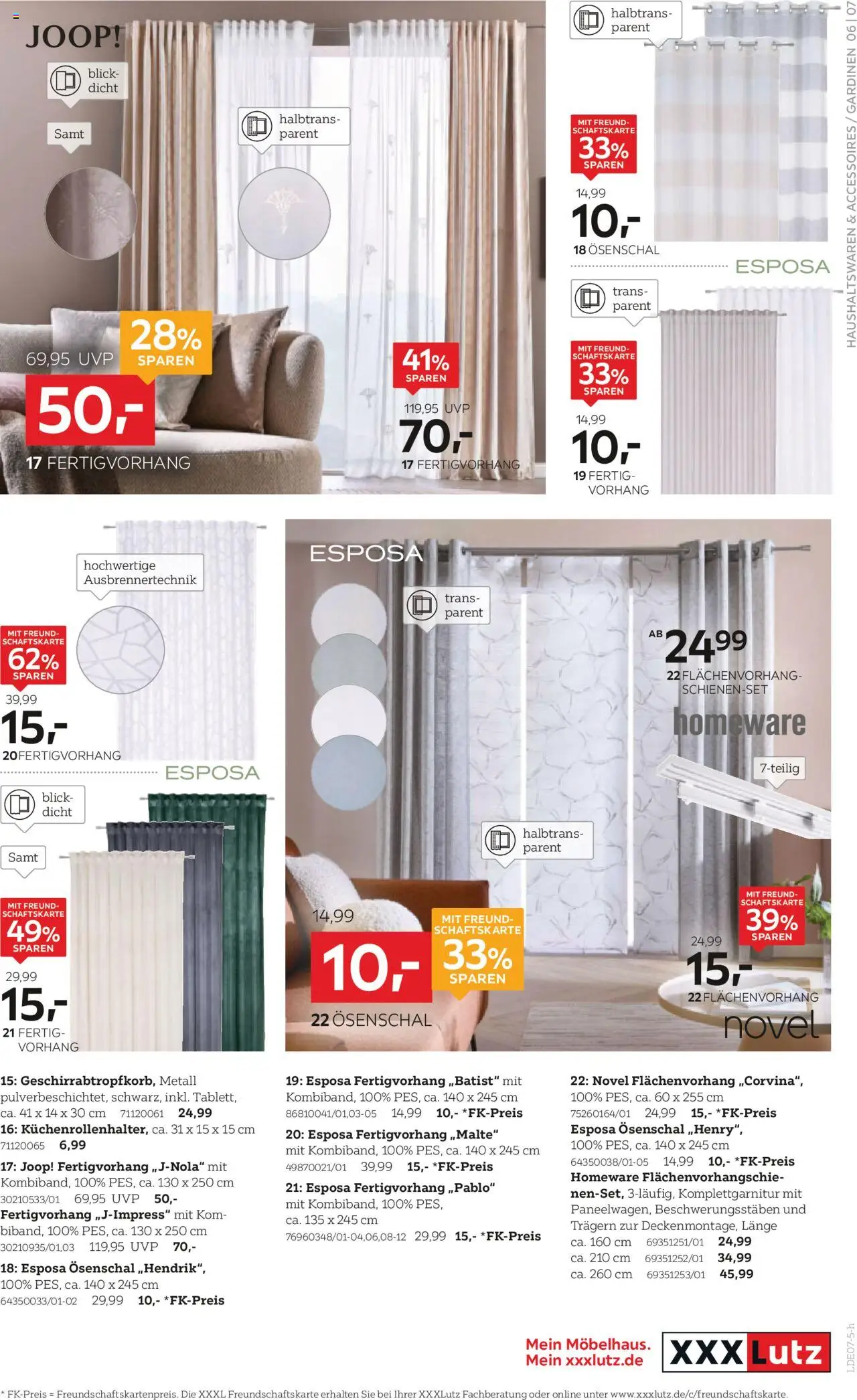 XXXL Lutz Prospekt Wohnaccessoires	 - Seite 7 - gültig ab 14.07.2025