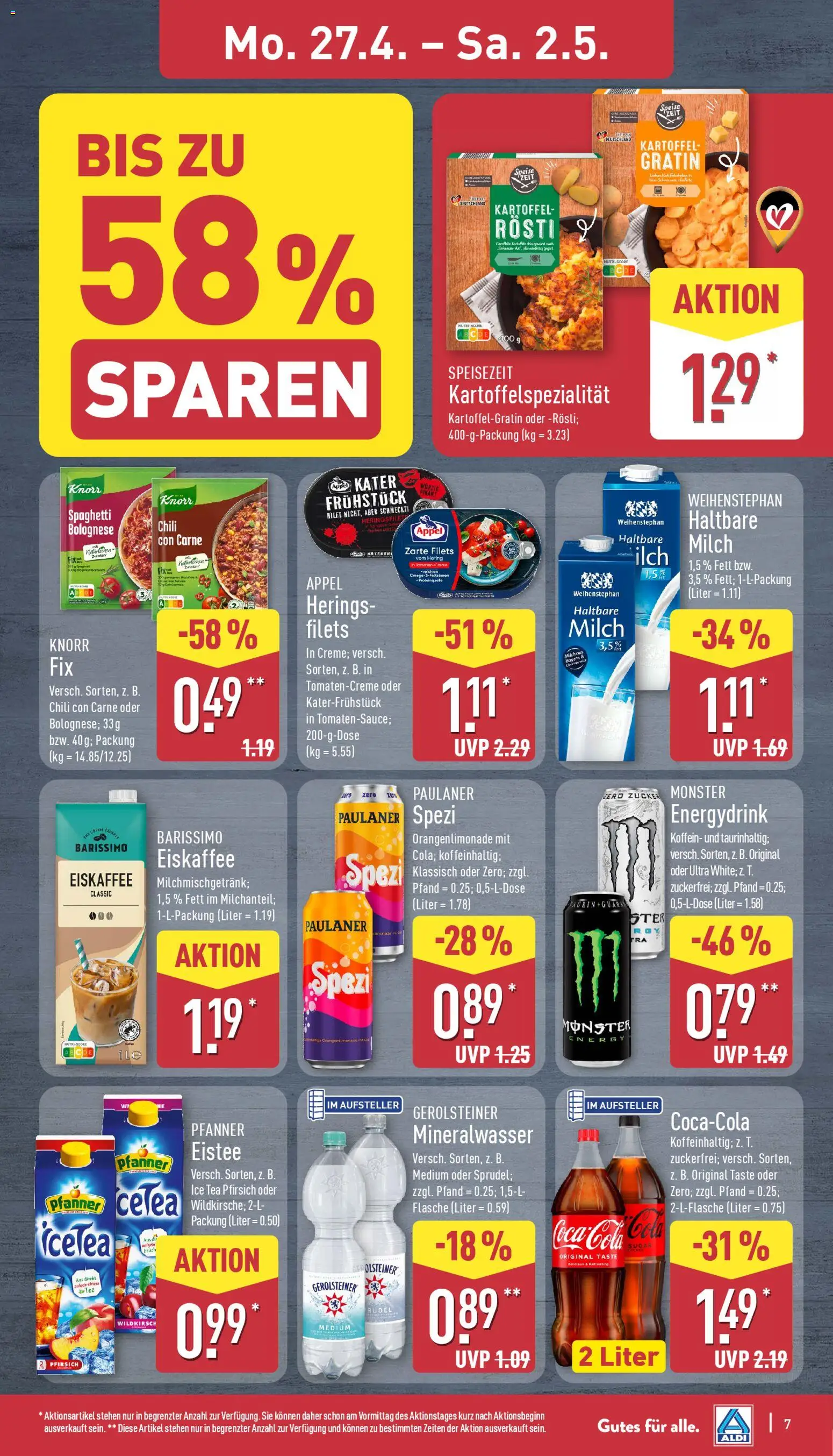 Aldi Prospekt 	 - Seite 7 - gültig ab 27.04.2026