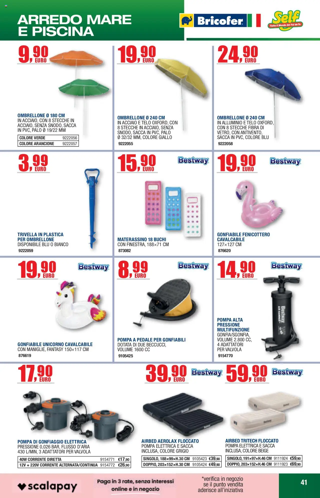 Bricofer Primavera - Estate catalogo - pagina 41 - valido dal 27/05/2025