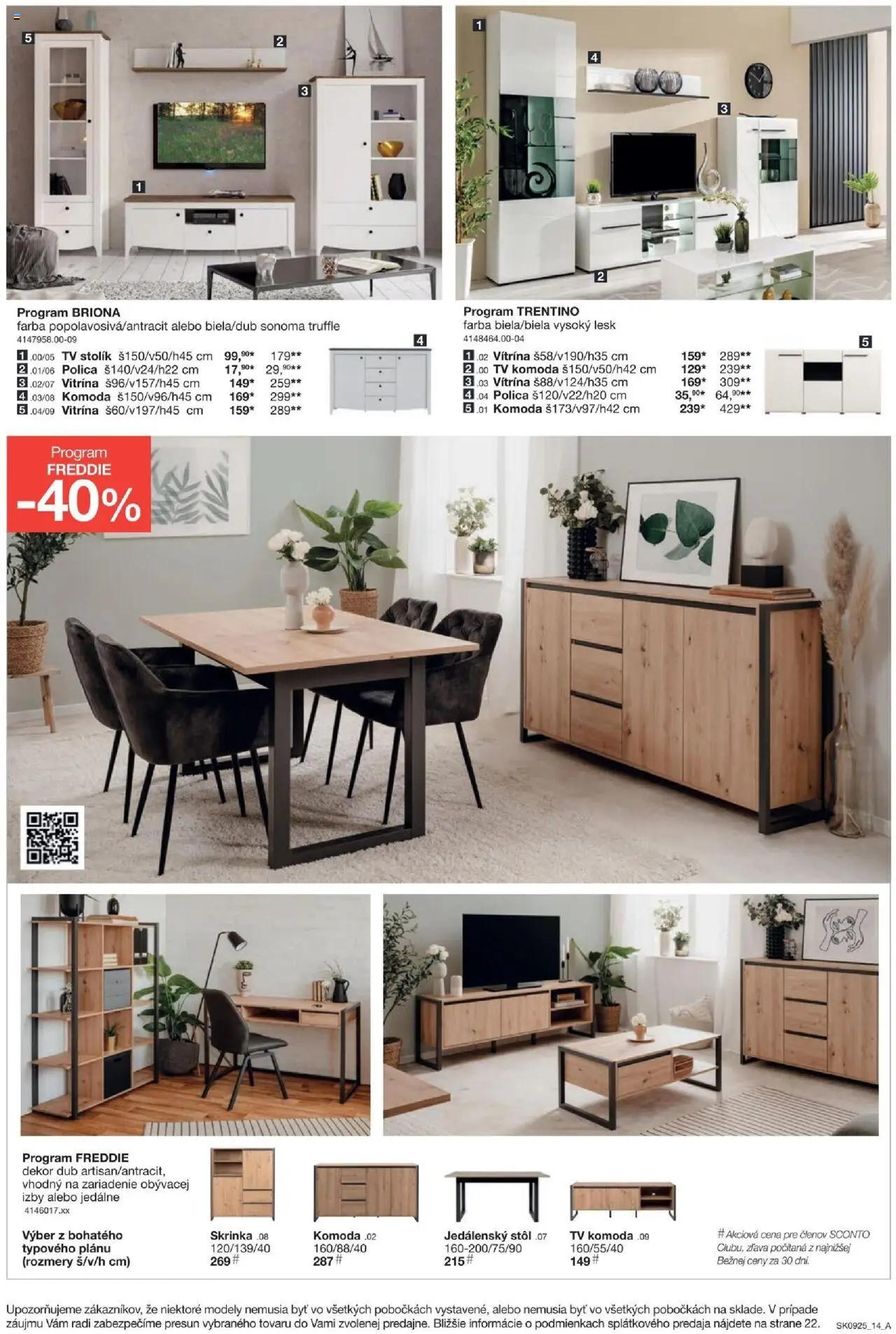 Sconto nábytok leták - strana 14- platný od 16.07.2025
