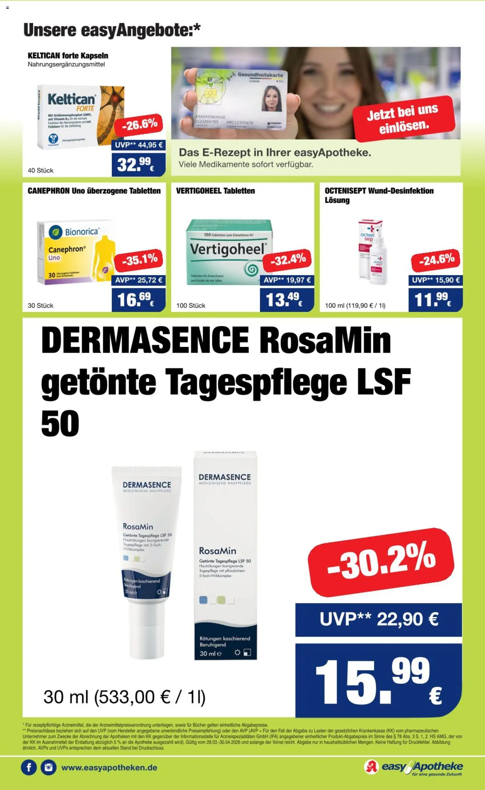 Easy Apotheke Prospekt 	 - Seite 2 - gültig ab 28.03.2026