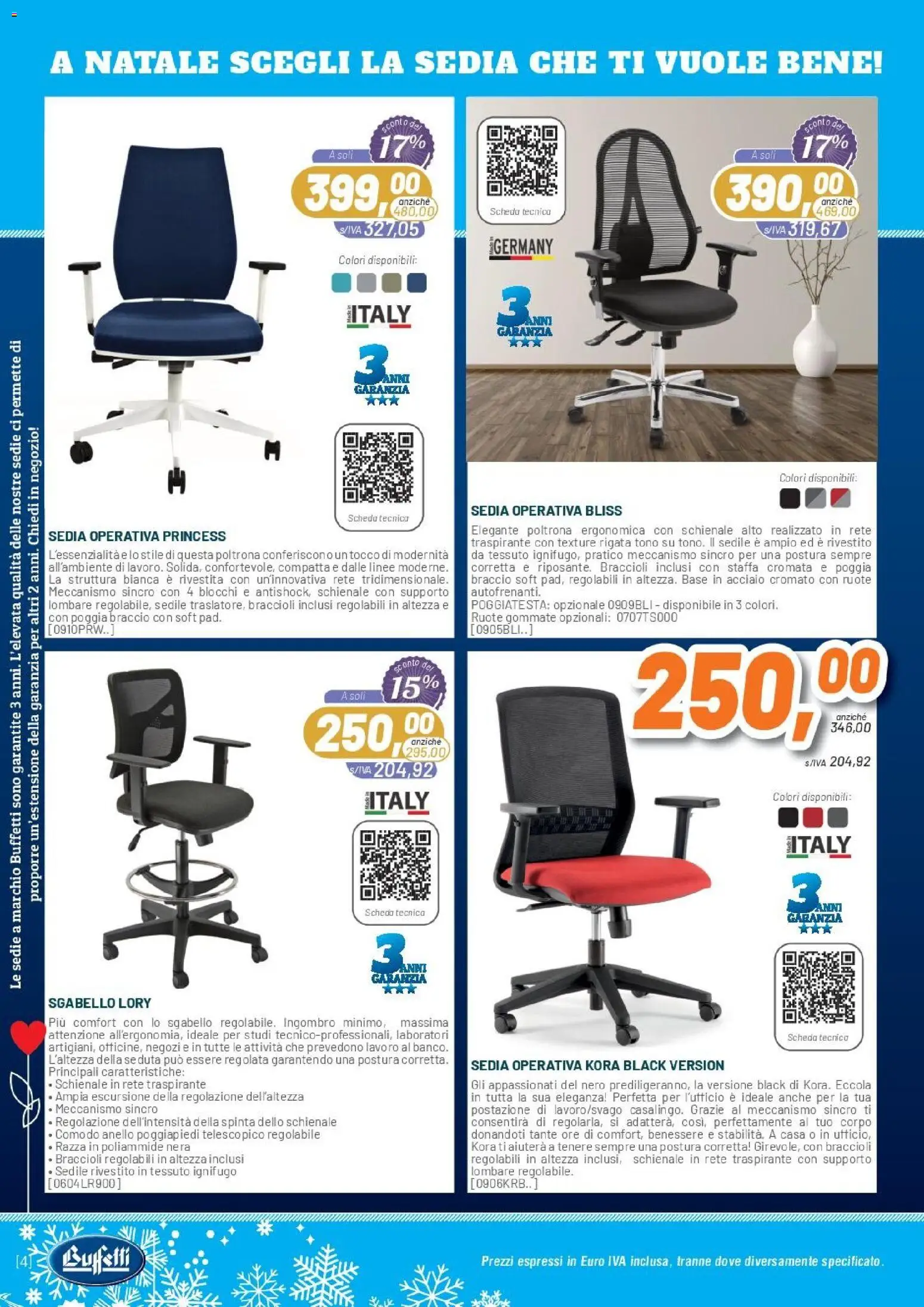 Volantino Buffetti	 - pagina 4 - valido dal 01/11/2025