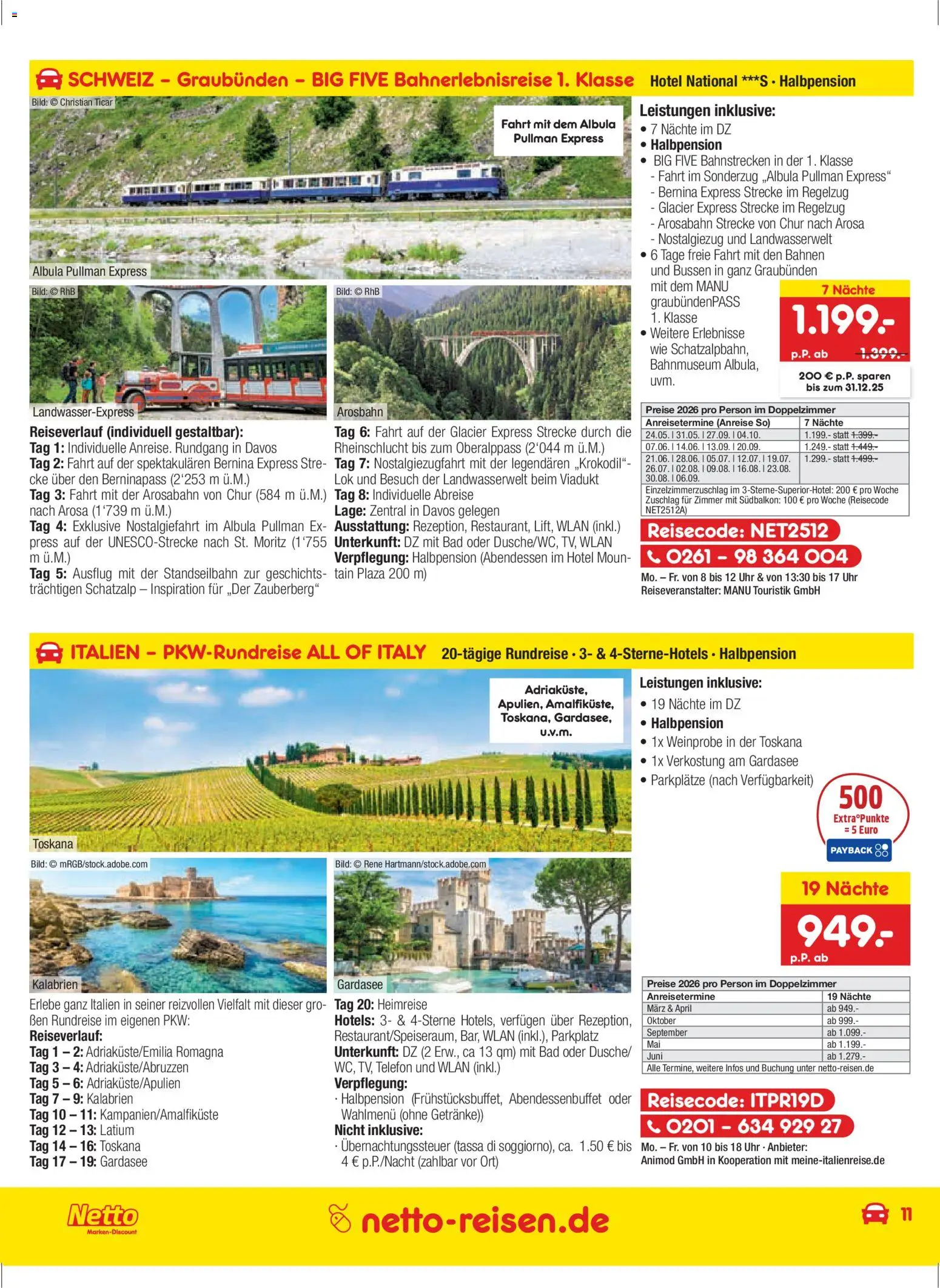 Netto Reisen Prospekt 	 - Seite 11 - gültig ab 27.11.2025