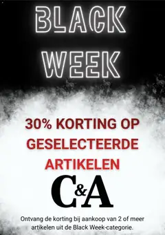 C&A - Black Friday  geldig vanaf 25-11-2025