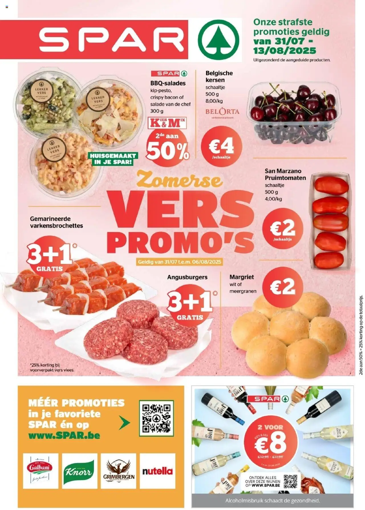 Spar - SPAR Folder week 31 - 32 - pagina 1- geldig vanaf 31/07/2025