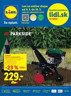 Lidl leták platný od 09.03.2026
