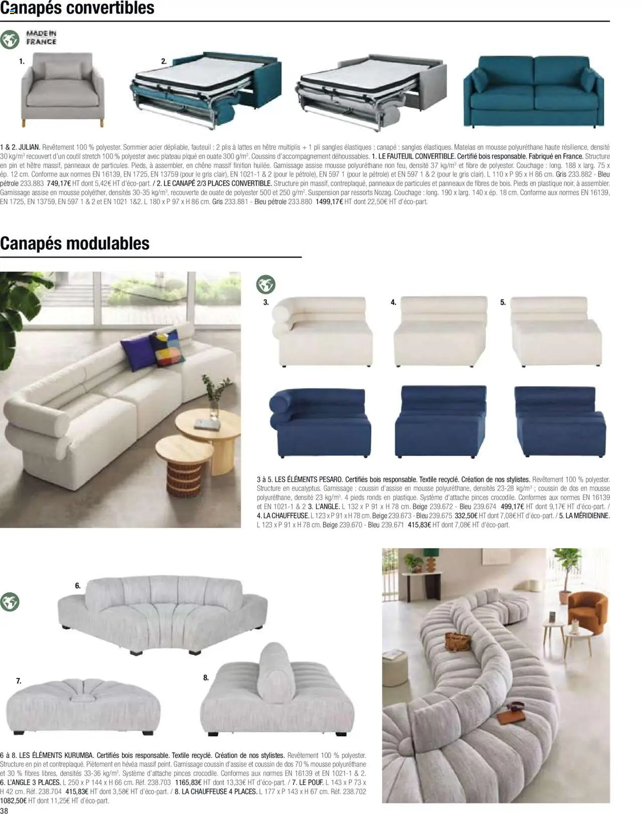 Maisons du Monde Business - page 38 - valable à partir du 01/01/2024