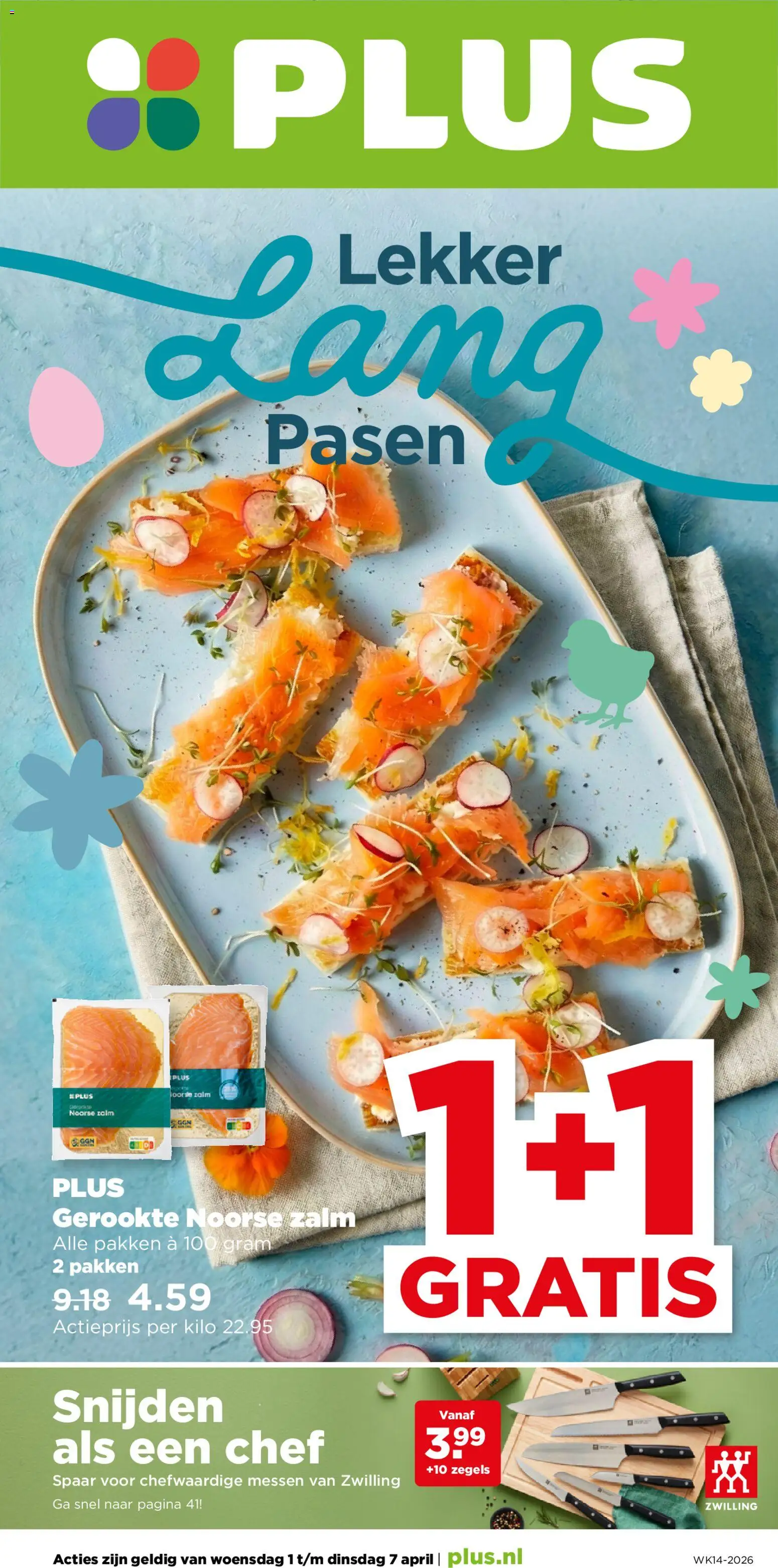 Plus folder week 14 - pagina 1- geldig vanaf 01-04-2026