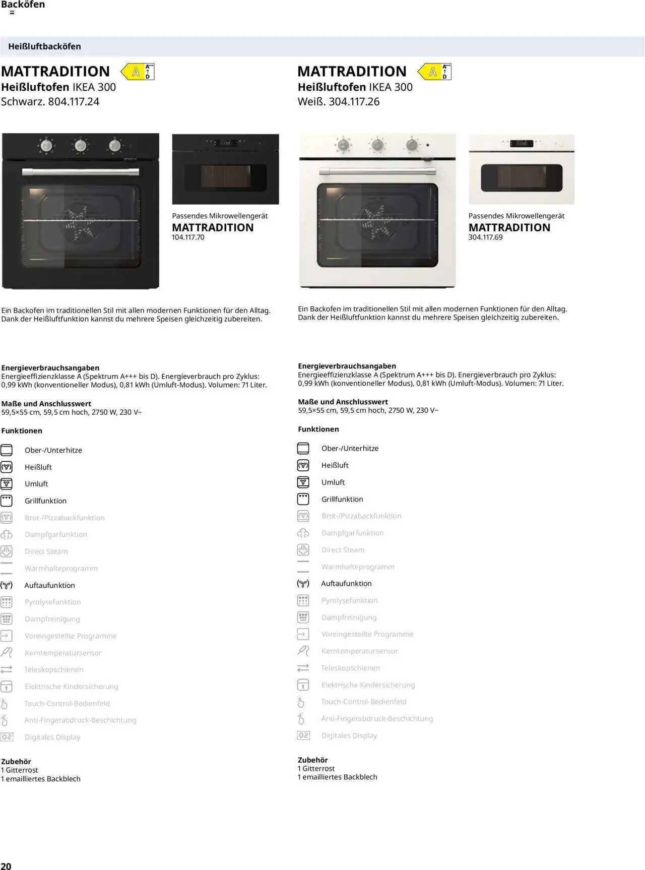 Ikea Elektrogeräte - Seite 20 - gültig ab 30.09.2025