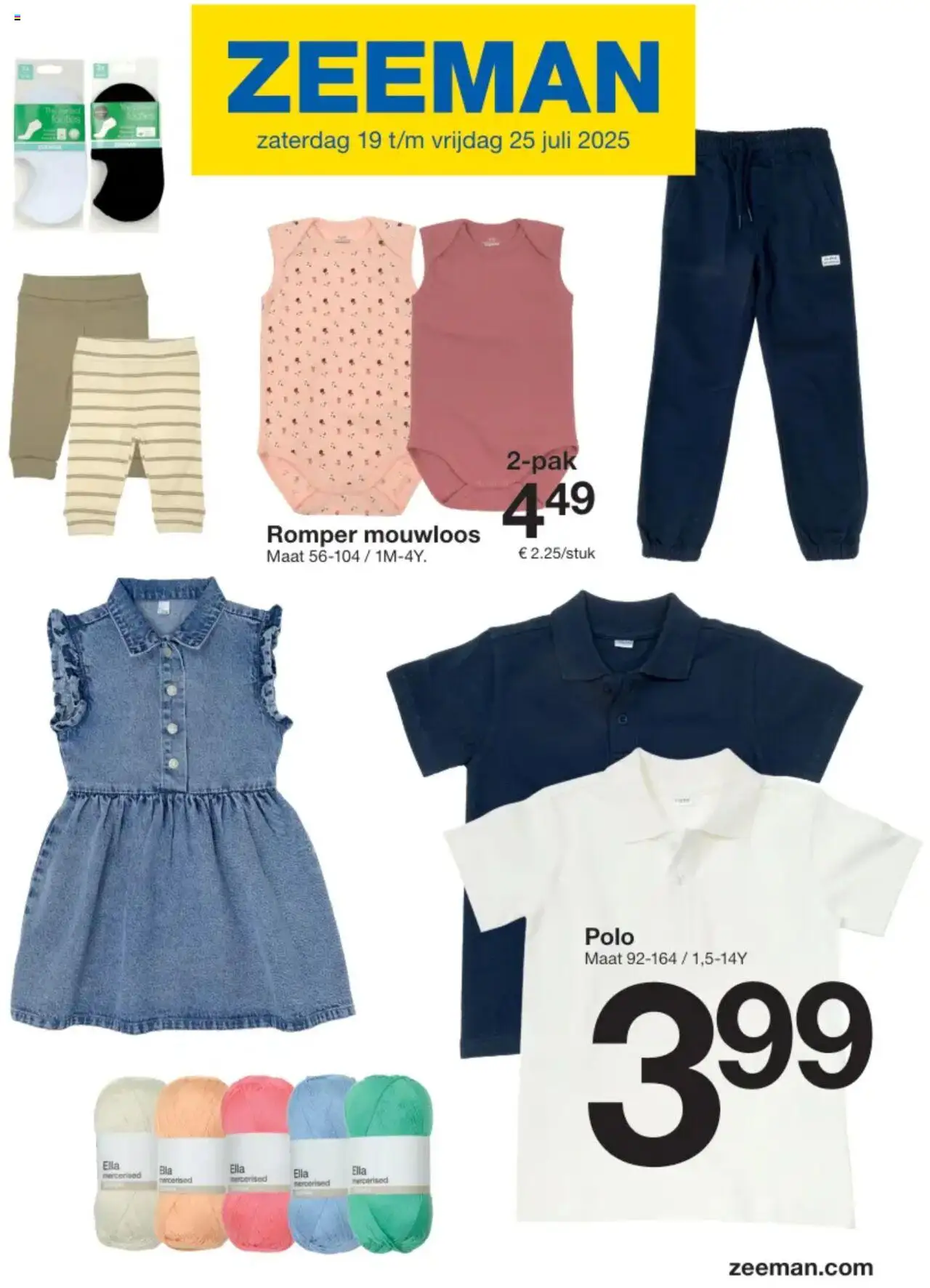 Zeeman folder - pagina 1- geldig vanaf 19/07/2025