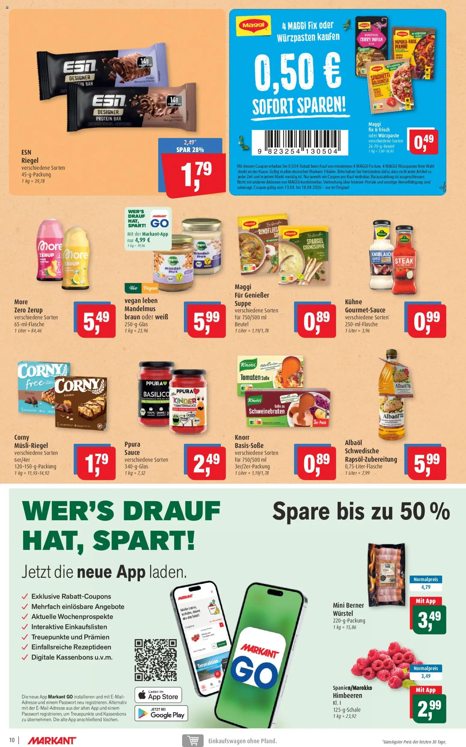 Markant Prospekt 	 - Seite 10 - gültig ab 13.04.2026