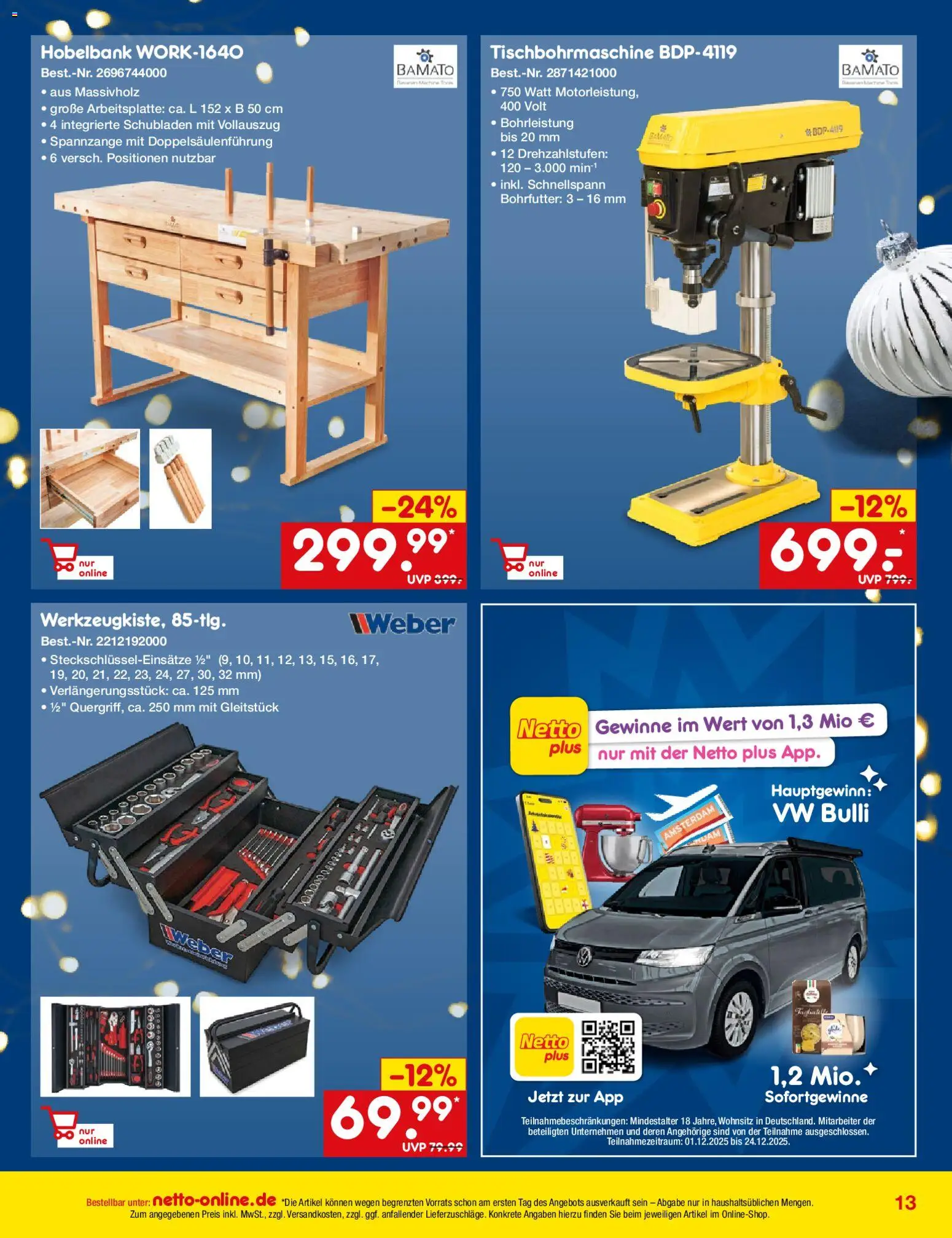 Netto Marken-Discount Online-Angebote Dezember - Seite 13 - gültig ab 01.12.2025