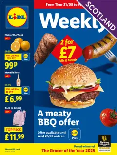 Lidl - Lidl Weekly Scotland valid from 21/08/2025
