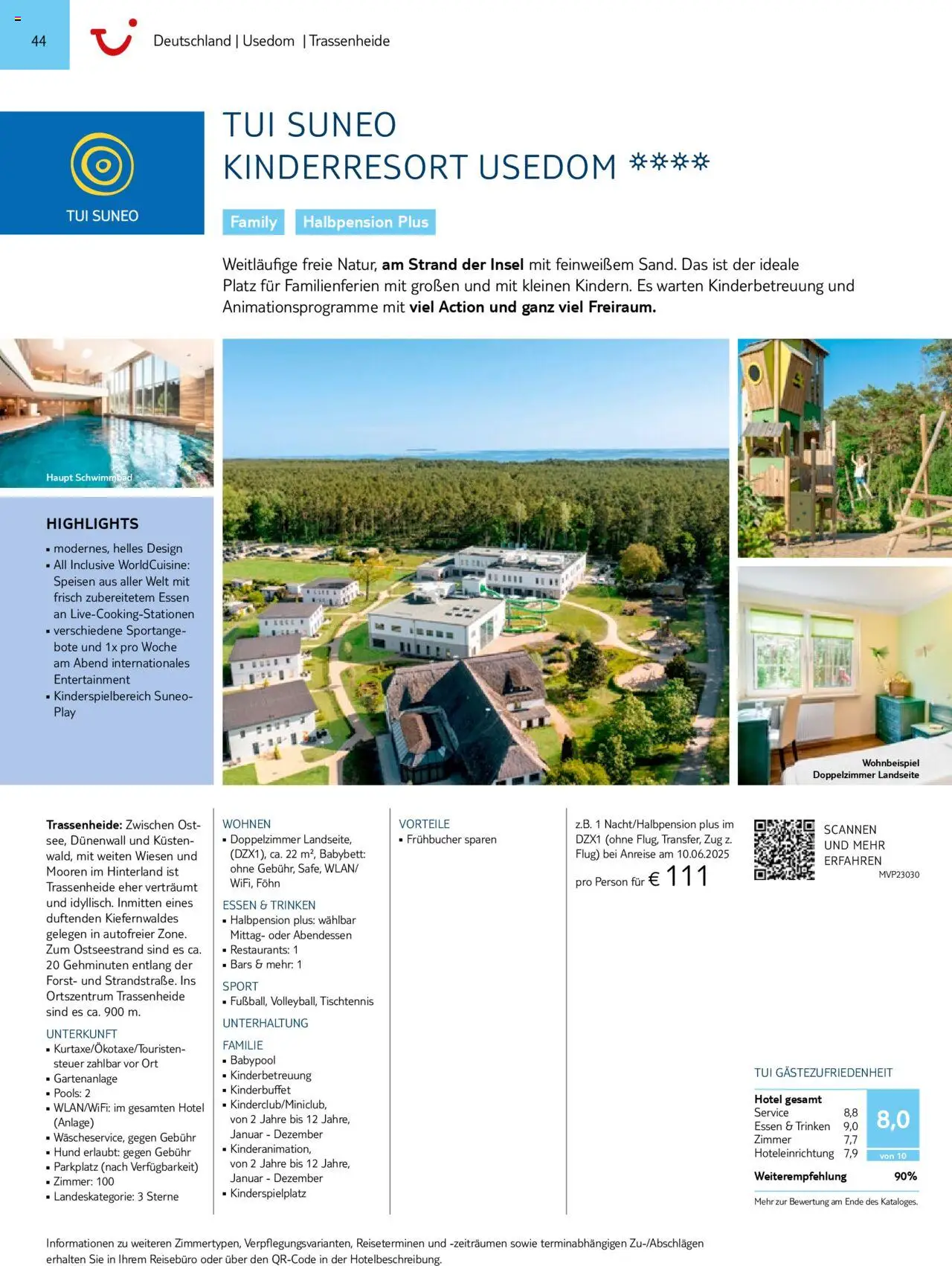 TUI Prospekt 	 - Seite 44 - gültig ab 01.11.2024