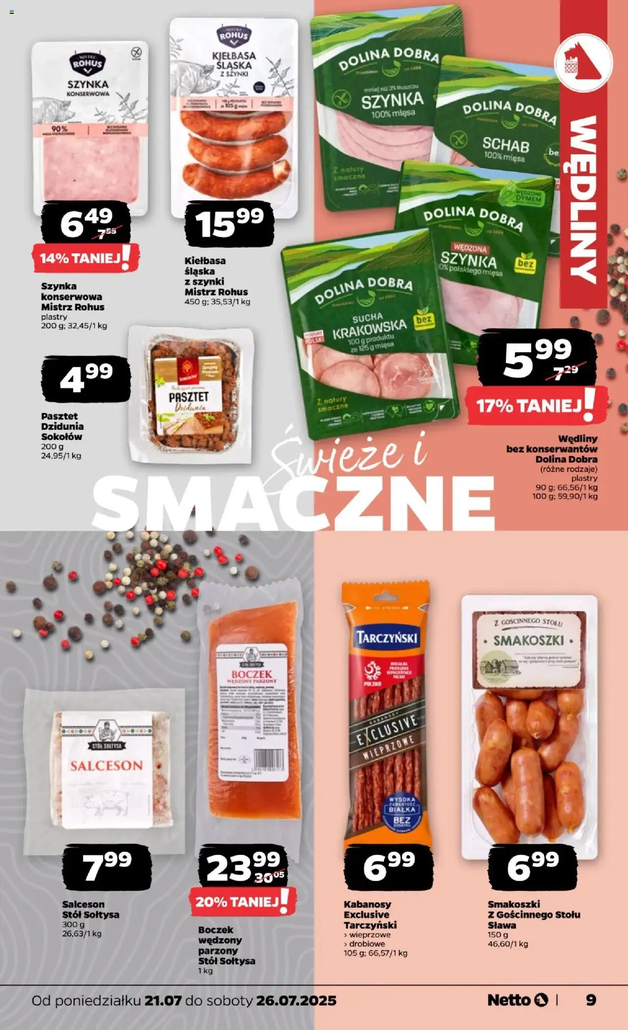 Netto gazetka - Spożywcza - strona 9- ważny od 21.07.2025
