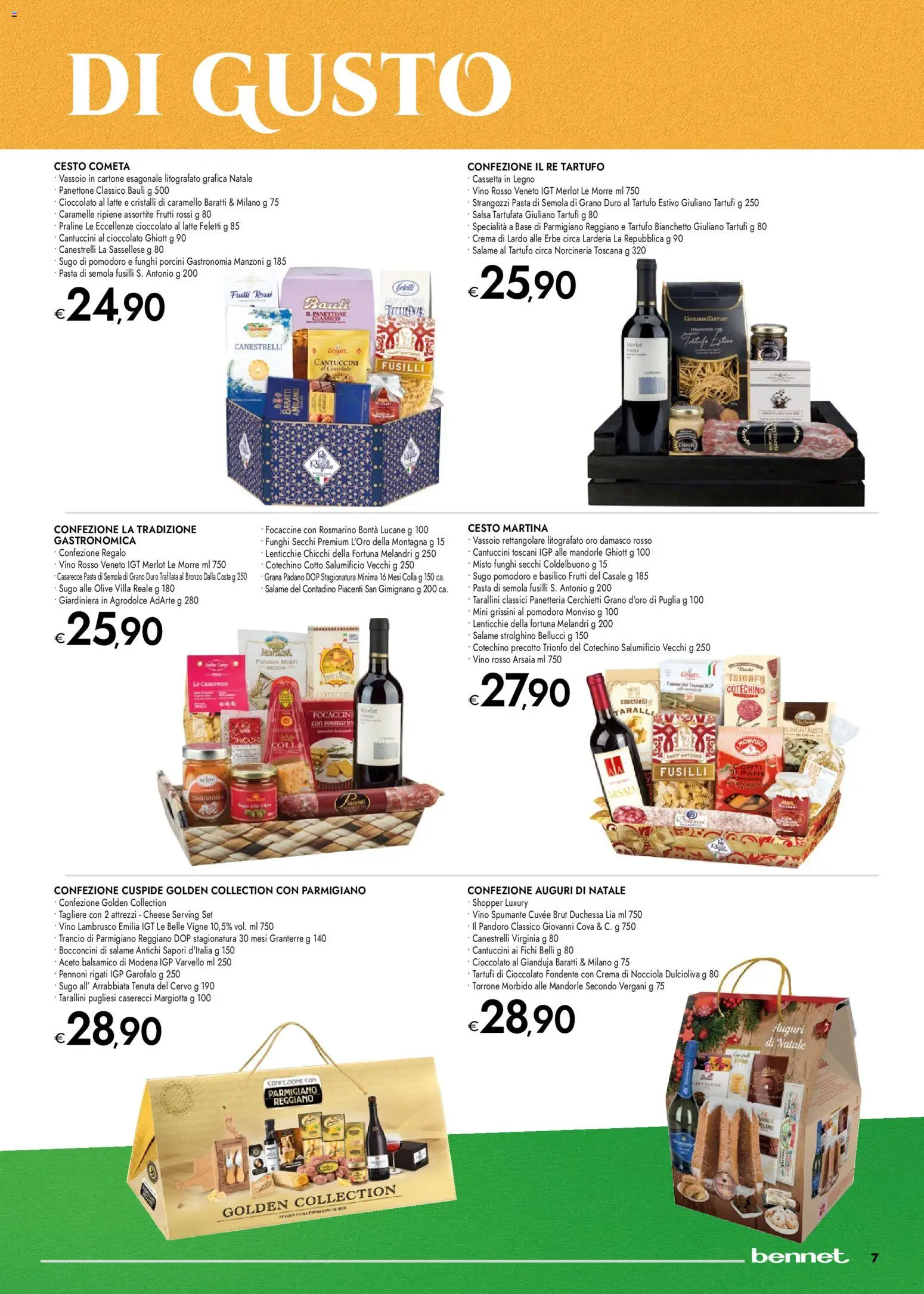 bennet Regali di Gusto catalogo - pagina 7 - valido dal 20/11/2025