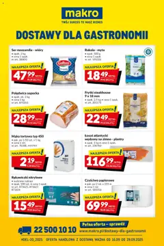 Podgląd Makro Gazetka - Dostawy dla gastronomii ważny od 16.09.2025