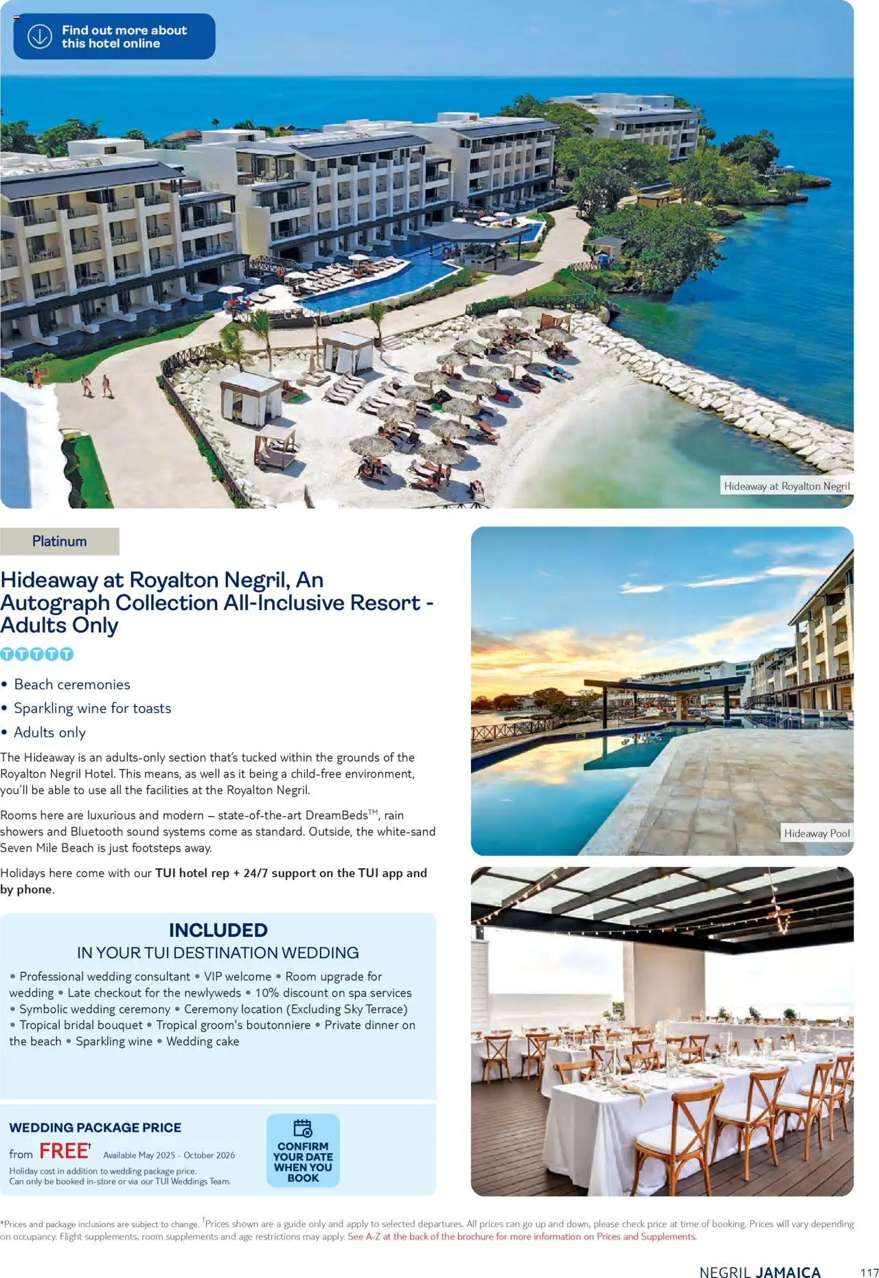 TUI - Weddings 2026 - page 117- valid from 01/05/2025