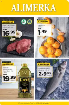 Vista previa del folleto Alimerka folleto Asturias válido desde 13/10/2025