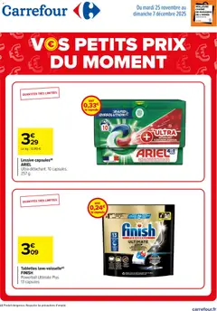Aperçu Carrefour Vos petits prix du moment valable à partir du 25/11/2025
