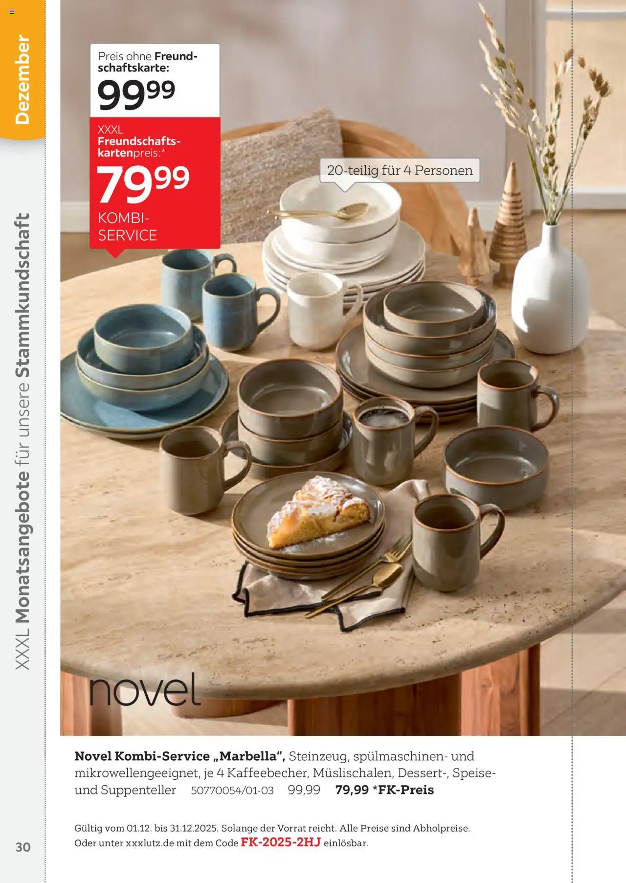 XXXL Lutz Freundschaftskartenjournal - Seite 30 - gültig ab 01.08.2025