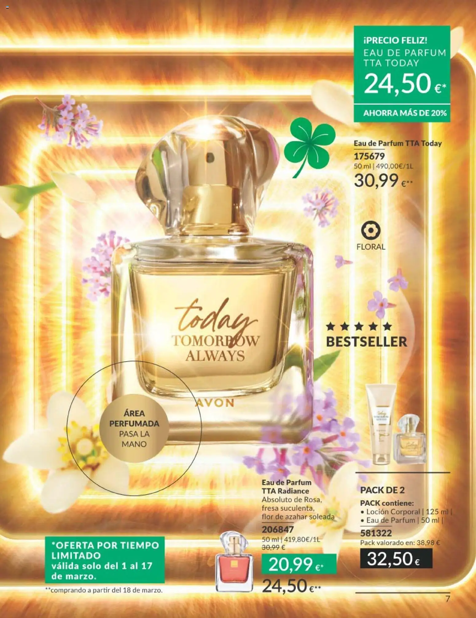 Catálogo AVON campaña 3 - Página de 7 - Válido desde 01/03/2026