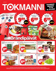 Esikatselu Tokmanni Ruokatarjoukset voimassa alkaen 18/09/2025