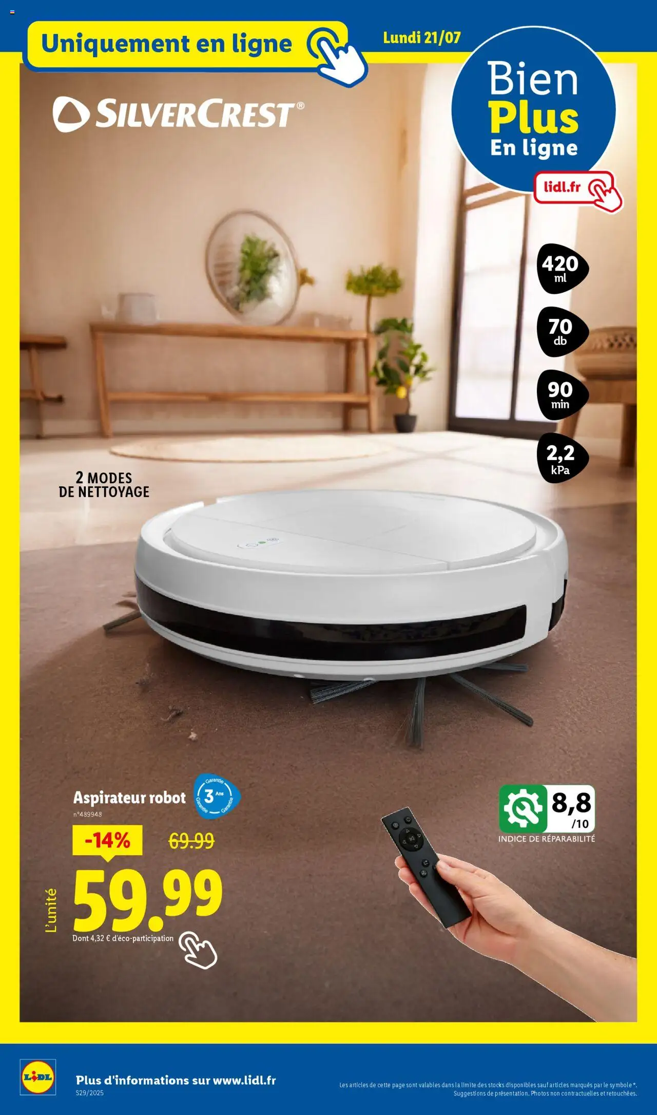 LIDL catalogue semaine 28 - page 72 - valable à partir du 17/07/2025