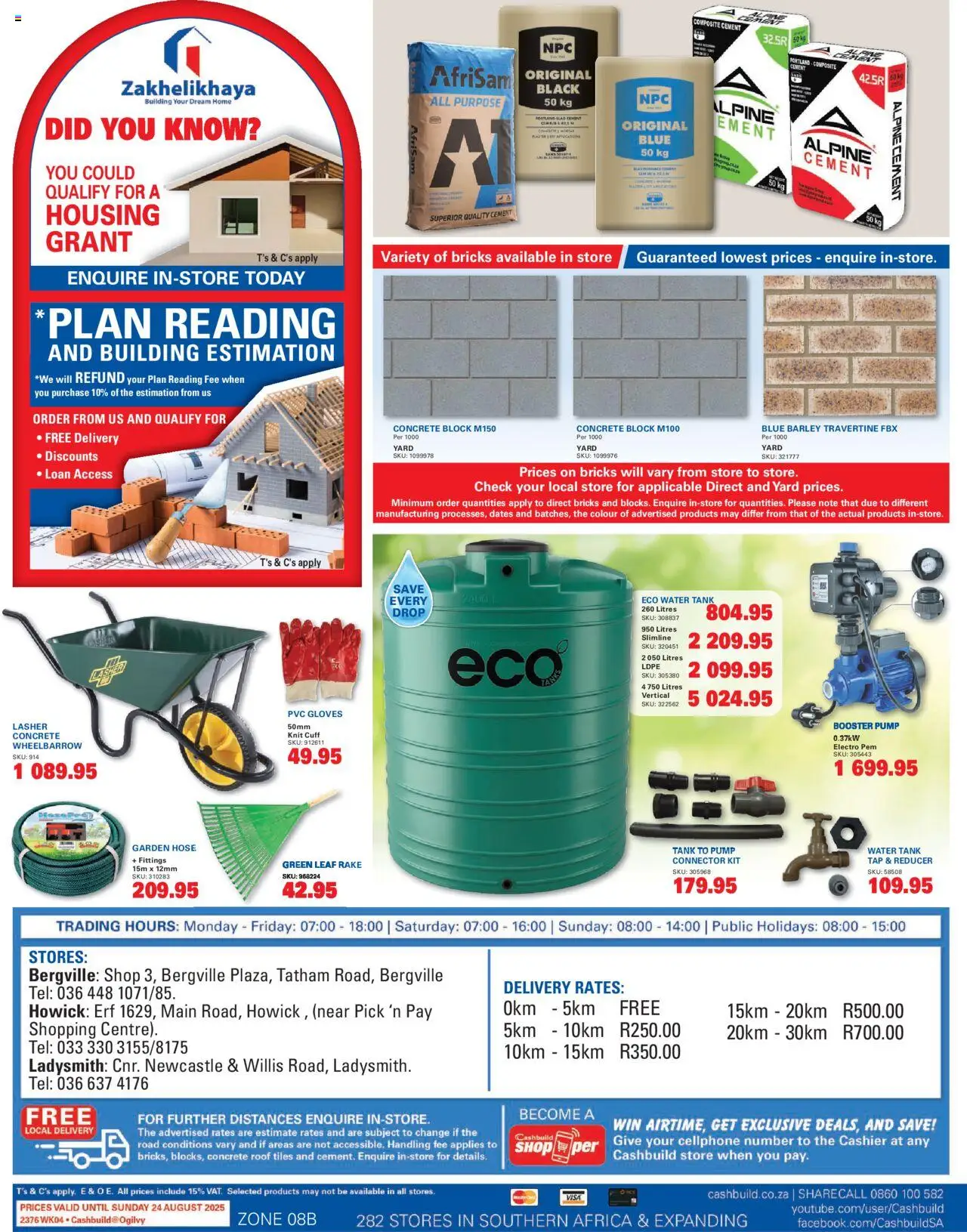 Cashbuild Catalogue - page 4- valid from 21/07/2025