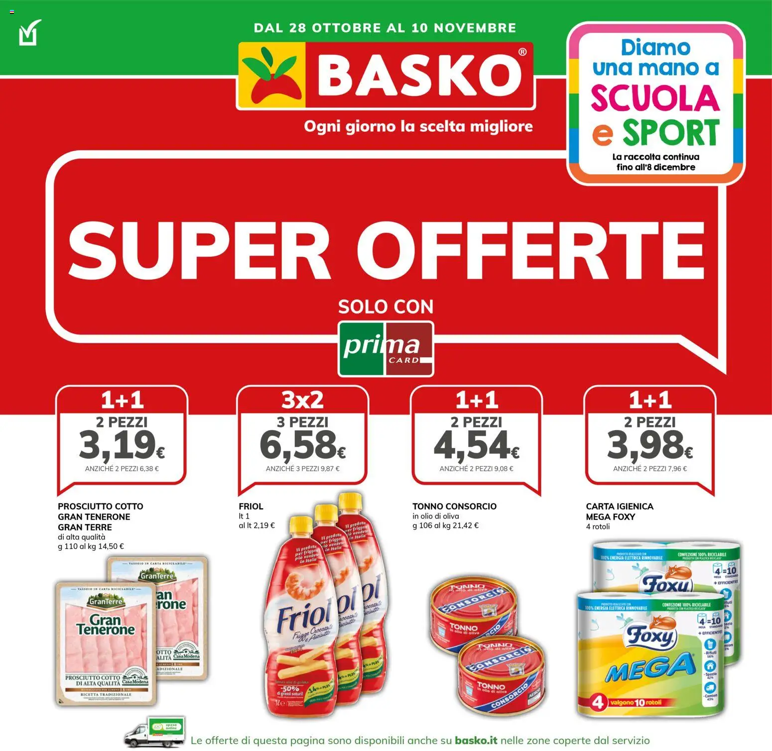 Volantino Basko	 - pagina 1 - valido dal 28/10/2025