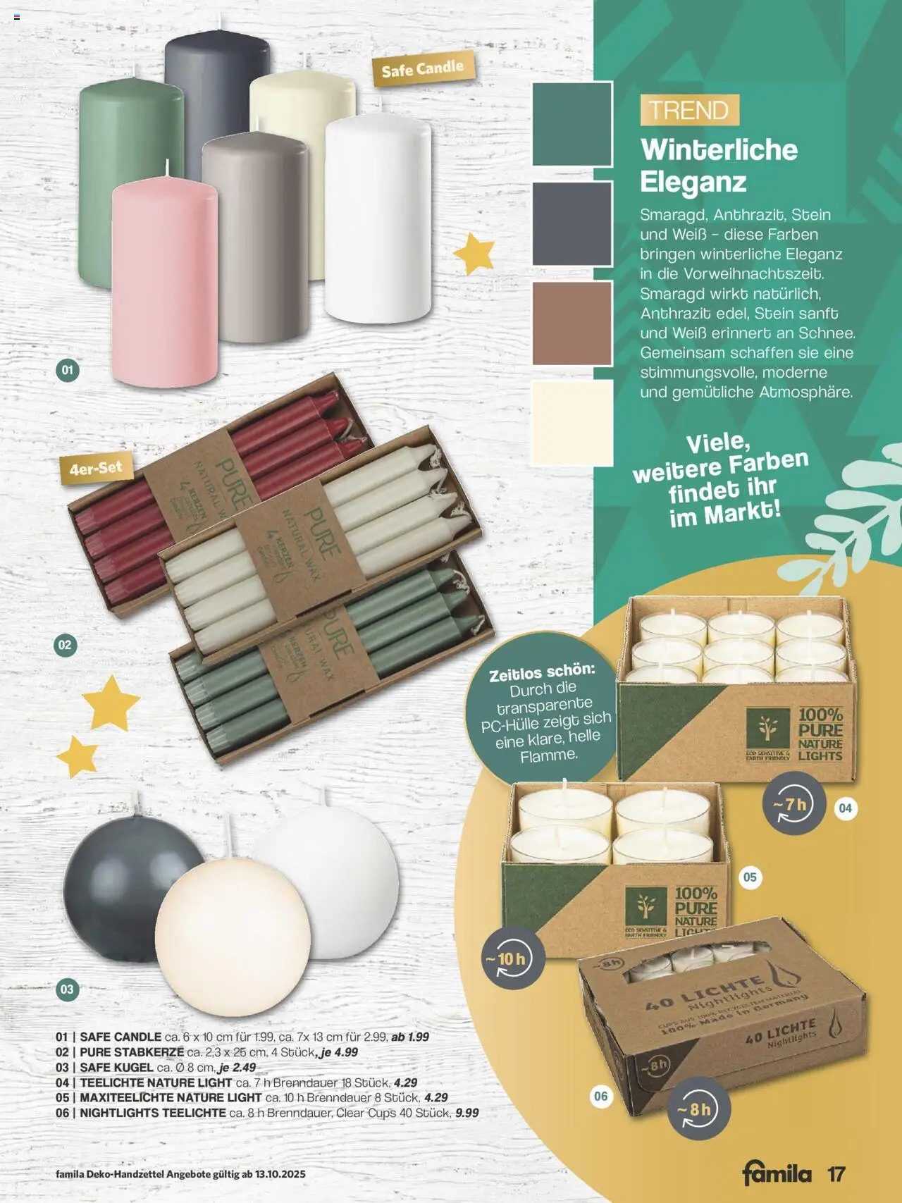 Famila Nordwest Die schönste Zeit des Jahres - Seite 17 - gültig ab 13.10.2025