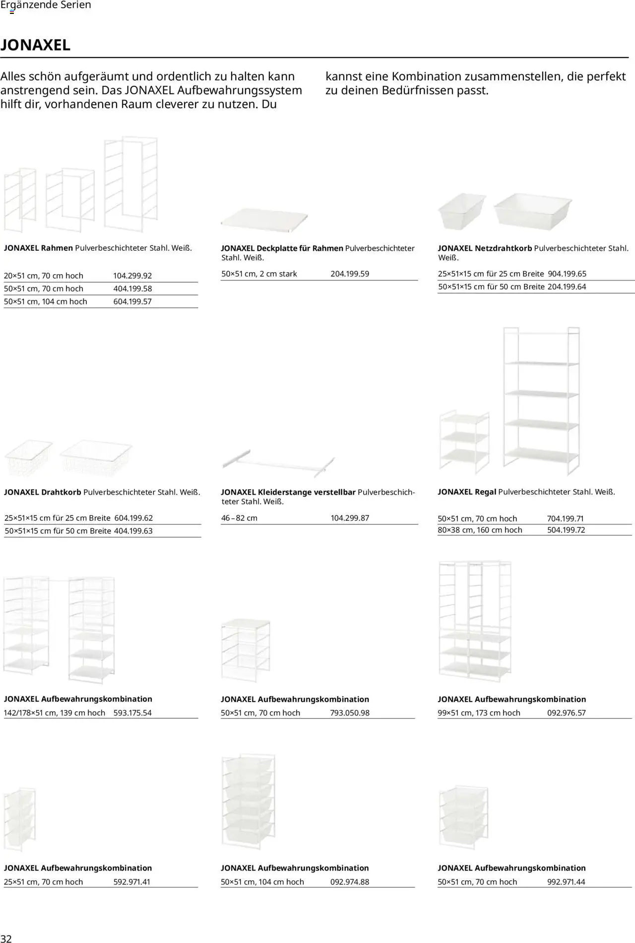 Ikea Hauswirtschaftsraum - Seite 32 - gültig ab 30.09.2025