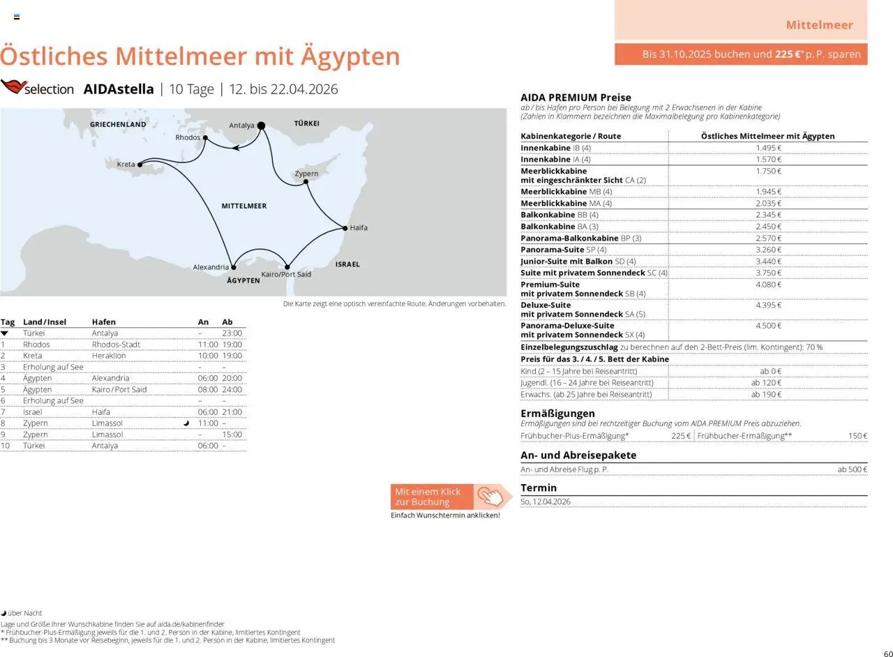 Aida Prospekt Winter 2025/26 - Seite 60 - gültig ab 01.10.2025