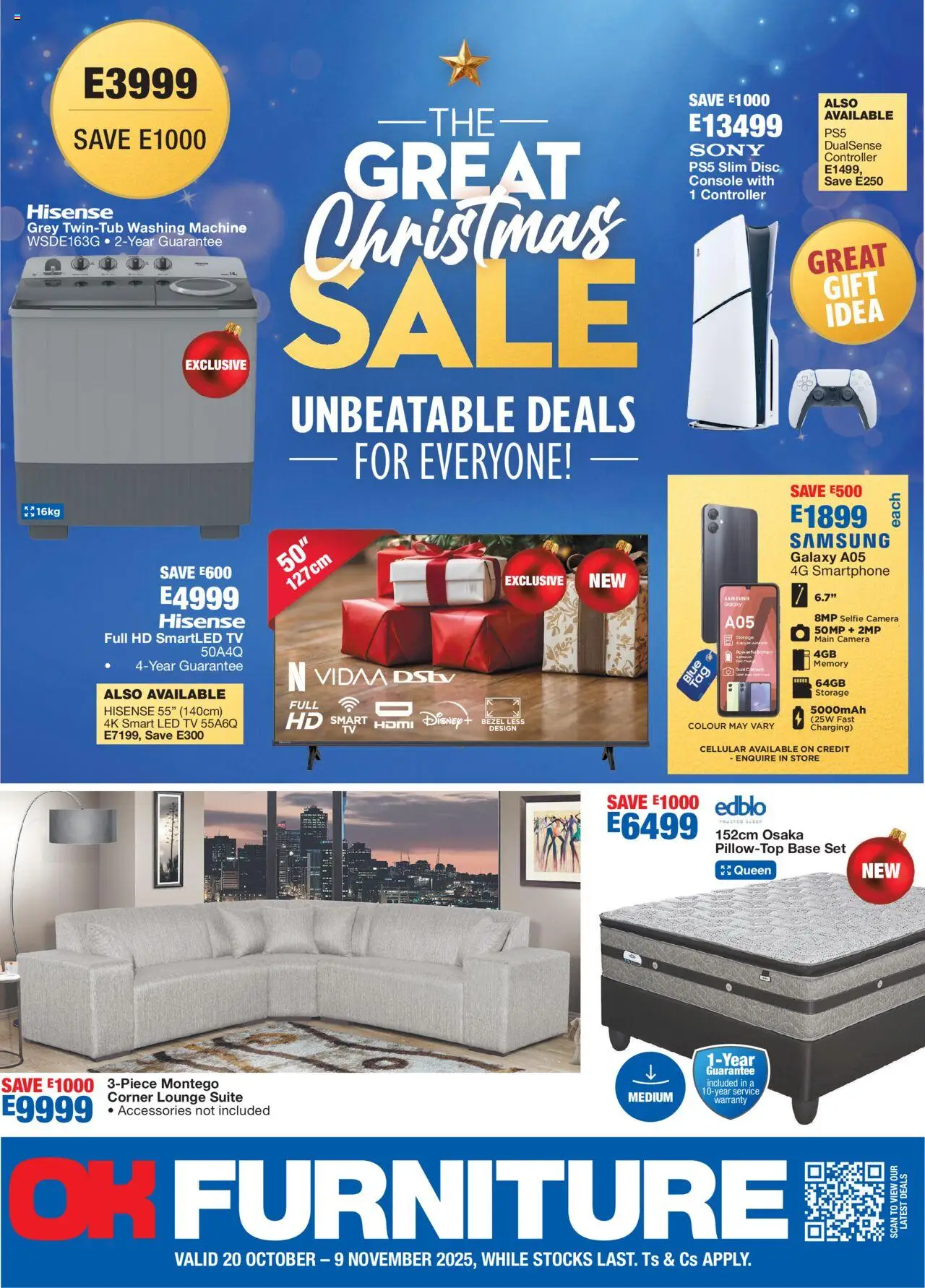 OK Furniture - Eswatini  Specials - page 1- valid from 20/10/2025